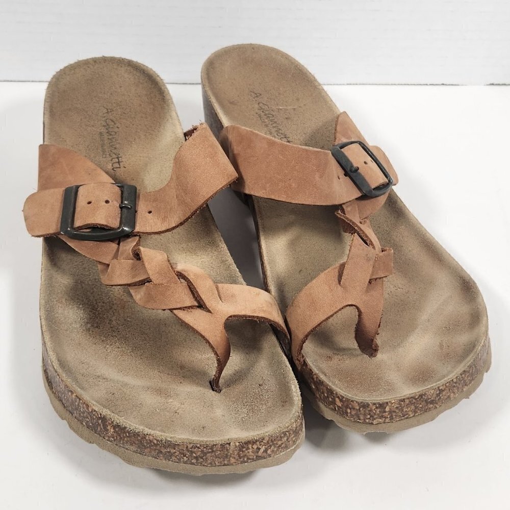 A. giannetti comfort sandals Size 9 - Picture 3 of 4
